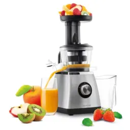 წვენსაწური Sencor SSJ 4041BK Slow Juicer, Power 400 W, 70db, speed -60 rpm , 230 x 210 x 445, 4.15kg-JUSTSHOP.GE-ზე