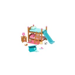 ფიგურა და აქსესუარები თამაშიდან Li`l Woodzeez BUNK BED, KIDS ROOM 6169Z