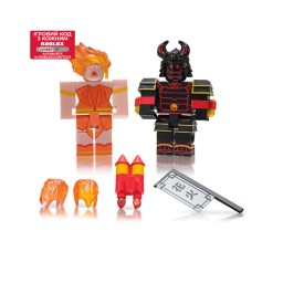 ფიგურა და აქსესუარები თამაშიდან Jazwares ROG - Game Packs (Heroes of Robloxia: Ember & Midnight Shogun) W4