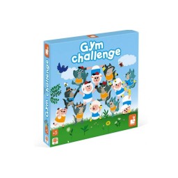 სათამაშოები, რომლებიც განვითარებას უწყობს ხელს Janod Gym Challenge - Board game
