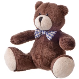 რბილი სათამაშოები Same Toy Teddy Bear Brown 13cm THT677