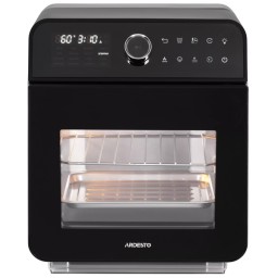 აეროგრილი Ardesto, 2250W, bowl-15l, touch control, 40-220°C, metal/plastic, white-black