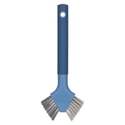 სახეხი ჯაგრისი Ardesto Washing brush 2 in 1 21x8.5x2.2cm, plastic, blue-JUSTSHOP.GE-ზე