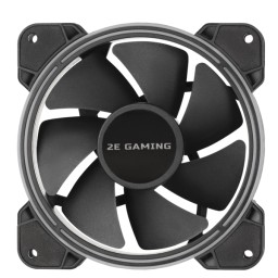 ქეისის ქულერი 2E GAMING Case fan AIR COOL ACF120B-RGB, 120mm, 1300rpm, 4pin PWM+3pin, 24.8dBa