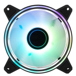 ქეისის ქულერი 2E GAMING Case Fan Air Cool Infinity M ACF120IMW-ARGB 120mm 1200rpm 3pin, 3pin +5VARGB 22dBa black