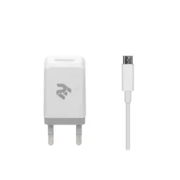 დამტენი 2E Wall Charger Set USBx2.1A + Cable MicroUSB, 2.4A