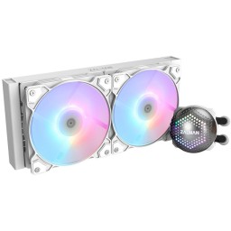 პროცესორის გაგრილება ZALMAN Water cooling system ALPHA 24 (WHITE) 2066, 2011-V3, 2011, 1200, 115X, 1700, AM4, T