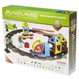 creativity Magplayer Designer magnetic Train 68 e. MPK-68