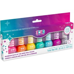 creativity Make It Real 3C4G Rainbow Days of the week Nail Polish