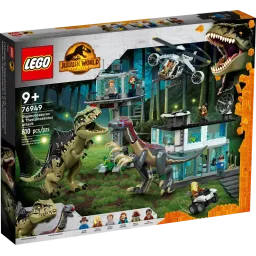 LEGO იურული მსოფლიო გიგანოტოზავრისა და ტერიზინოზავრის თავდასხმა LEGO Jurassic World Giganotosaurus & Therizinosaurus Attack 24