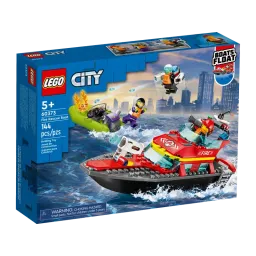 LEGO სითი სახანძრო სამაშველო ნავი LEGO City Fire Rescue Boat-JUSTSHOP.GE-ზე
