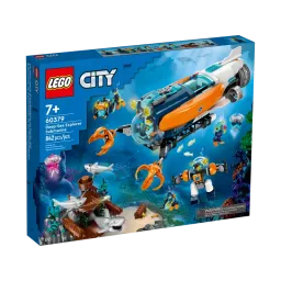LEGO ქალაქის კვლევა ღრმა ზღვის საძიებო წყალქვეშა ნავი LEGO City Exploration Deep Sea Explorer Submarine