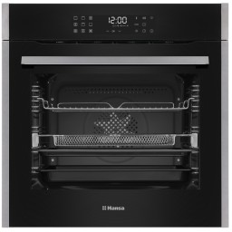 ჩასაშენებელი ელექტრო ღუმელი Oven Hansa electrical, 77L, A+, display, convection, black-JUSTSHOP.GE-ზე