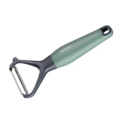ბოსტნეულის სათლელი ARDESTO Peeler Gemini, gray/green, s/s, pp with soft touch-JUSTSHOP.GE-ზე