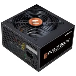 კვების ბლოკი Zalman PSU GV2SE (800W) 88%, 80+ Bronze, 120мм, 1xMB 24pin(20+4), 1xCPU(4+4 pin + 8pin), 4xMolex, 8xSATA, 4xPCIe 8pin(6+2)-JUSTSHOP.GE-ზე