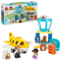 კონსტრუქტორი LEGO Constructor DUPLO Town First Time at the Airport-JUSTSHOP.GE-ზე