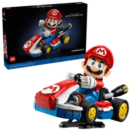 კონსტრუქტორი LEGO Constructor Super Mario Mario Kart: Mario and Standard Kart