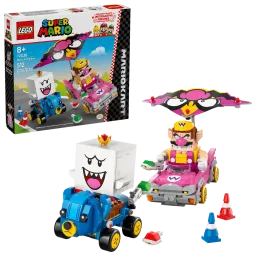 კონსტრუქტორი LEGO Constructor Super Mario Mario Kart – Wario & King Boo-JUSTSHOP.GE-ზე