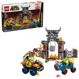 კონსტრუქტორი LEGO Constructor Super Mario Mario Kart – Bowser's Castle