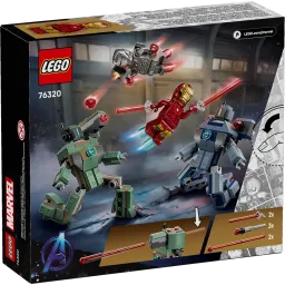 კონსტრუქტორი LEGO Constructor Super Heroes Iron Man & War Machine vs. Hammer Drones
