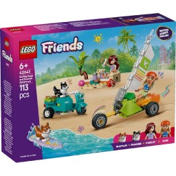 კონსტრუქტორი LEGO Constructor Friends Surfing Dogs and Scooter Adventure-JUSTSHOP.GE-ზე