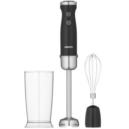 Ardestoბლენდერი submersible blender 600W, bowl-600ml, black-silver