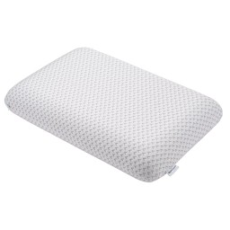 Ardesto Classic pillow Sleepwell, 60х40х12cm, aircell memory foam, white-JUSTSHOP.GE-ზე