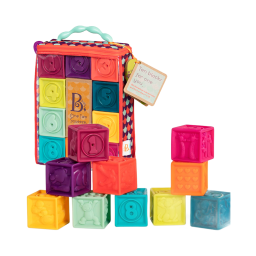 Btoys ONE TWO SQUEEZE, SOFT BLOCKS-JUSTSHOP.GE-ზე