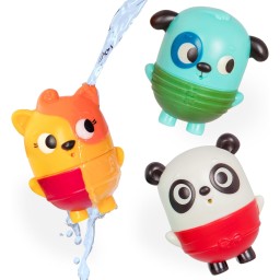 Btoys BATH SQUIRTS SET - DOG, CAT, PANDA