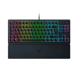 Razer მექანიკური კლავიატურა Keyboard mechanical Ornata V3 TKL 84key, Mecha-Membrane Switch, USB-A, EN/RU, RGB, black-JUSTSHOP.GE-ზე