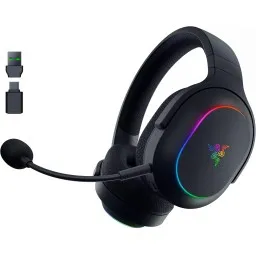 Razer Gaming ყურსასმენი Headset Barracuda X Chroma, BT/WL, RGB, black-JUSTSHOP.GE-ზე