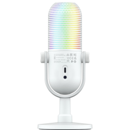 Razer gaming microphone Seiren V3 Chroma, Uni, RGB, USB-A, 2m, white-JUSTSHOP.GE-ზე