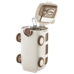 Ardesto ბოთლი Bottle Bear Bus 500ml, plastic, white-JUSTSHOP.GE-ზე