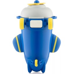 Ardesto ბოთლი Bottle Plane 550ml, plastic, dark blue-JUSTSHOP.GE-ზე