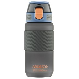 Ardesto ბოთლი Bottle Spring 600ml, plastic, black-JUSTSHOP.GE-ზე