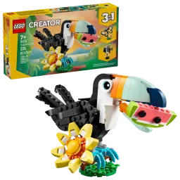LEGO Constructor Creator Wild Animals: Tropical Toucan-JUSTSHOP.GE-ზე