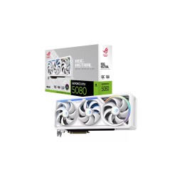 ASUS ვიდეობარათი GeForce RTX 5080 16GB GDDR7 OC ROG-ASTRAL-RTX5080-O16G-WHITE