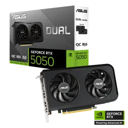 ASUS ვიდეობარათი Graphic Card GeForce RTX 5050 8GB GDDR6 OC DUAL-RTX5050-O8G-JUSTSHOP.GE-ზე