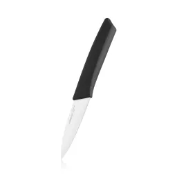 Ardesto Paring Knife Gemini Gourmet, 9.5cm, stainless steel, plastic, black-JUSTSHOP.GE-ზე