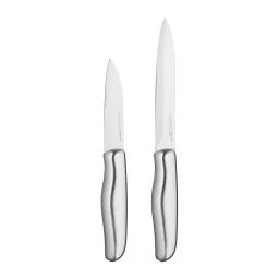Ardesto Knives Set Gemini Gourmet, 2pcs, stainless steel-JUSTSHOP.GE-ზე