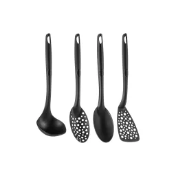 Ardesto Kitchen utensils set Gemini Gourmet, 4pcs, plastic, black-JUSTSHOP.GE-ზე