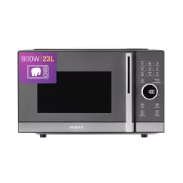 Ardesto მიკროტალღური ღუმელი microwave oven, 23L, electronic control, 800W, display, handle opening, black-JUSTSHOP.GE-ზე