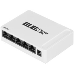 2E PowerLink Switch SG105C 5xGE, Unmanaged-JUSTSHOP.GE-ზე