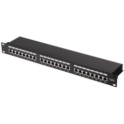 2E პაჩპანელი patch panel FTP cat 5e 24port-JUSTSHOP.GE-ზე
