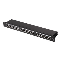 2E პაჩპანელი patch panel FTP cat 6 24port-JUSTSHOP.GE-ზე