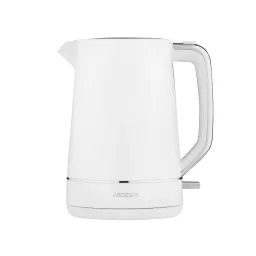 Ardesto ელექტრო ჩაიდანი electric kettle Timeless Elegance, 1.7L, plastic, matte, Otter, white-JUSTSHOP.GE-ზე
