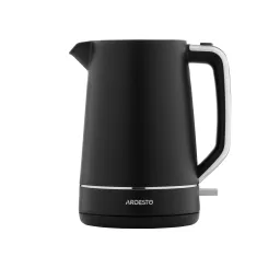 Ardesto ელექტრო ჩაიდანი electric kettle, Timeless Elegance, 1.7L, plastic, matte, Otter, black-JUSTSHOP.GE-ზე