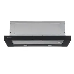 Ardesto ჩასაშენებელი გამწოვი Hood telescopic, 60cm, 700m3h, metal, 2х1W LED, button, black-JUSTSHOP.GE-ზე