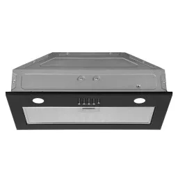 Ardesto ჩასაშენებელი გამწოვი Hood integrated, 52cm, 700m3h, glass, 2х1W LED, button, black-JUSTSHOP.GE-ზე