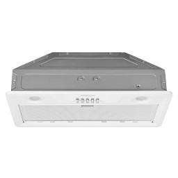 Ardesto ჩასაშენებელი გამწოვი Hood integrated, 52cm, 700m3h, metal, 2х1W LED, button,white